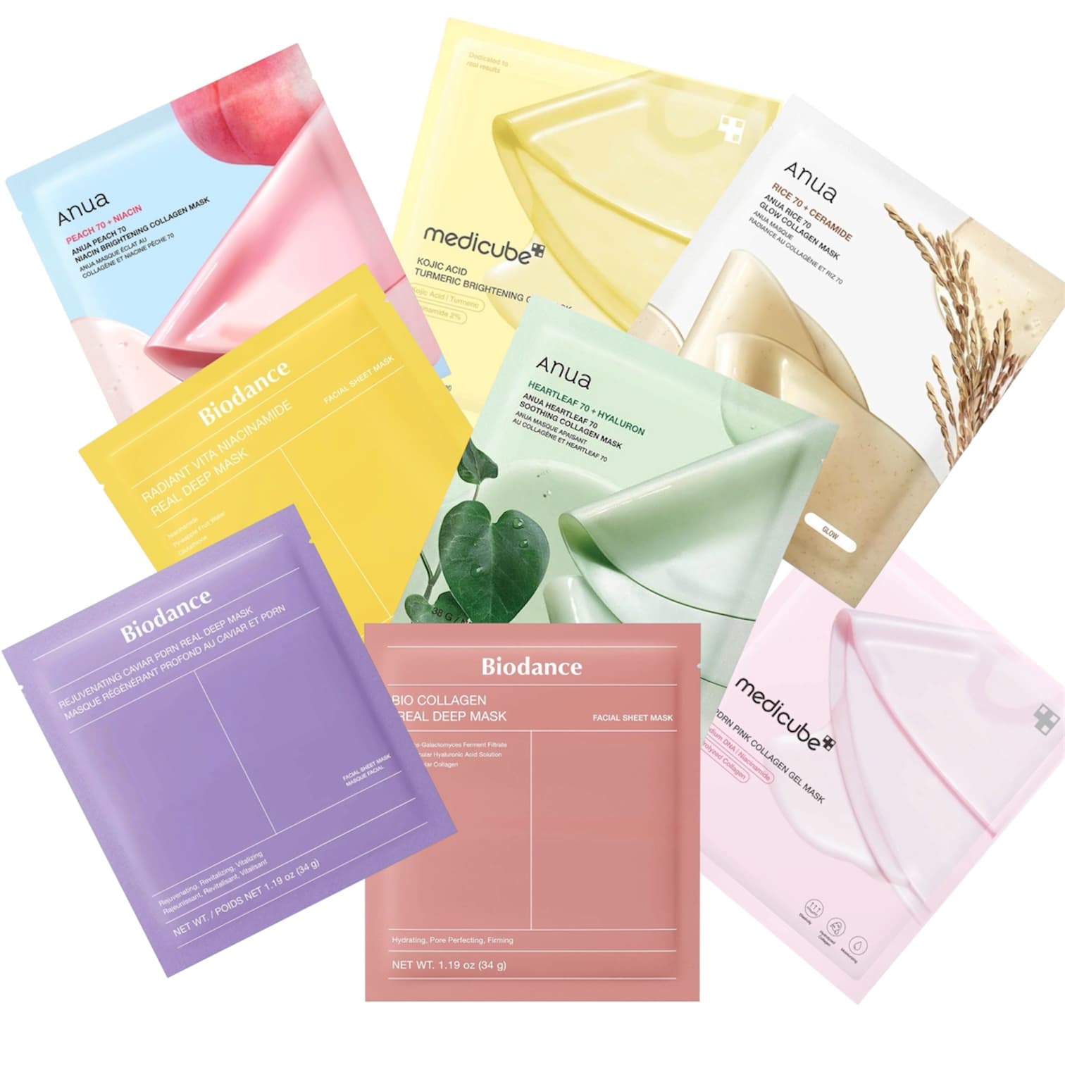 مجموعة ماسكات بونيتا (Sheet & Gel Masks Collection)