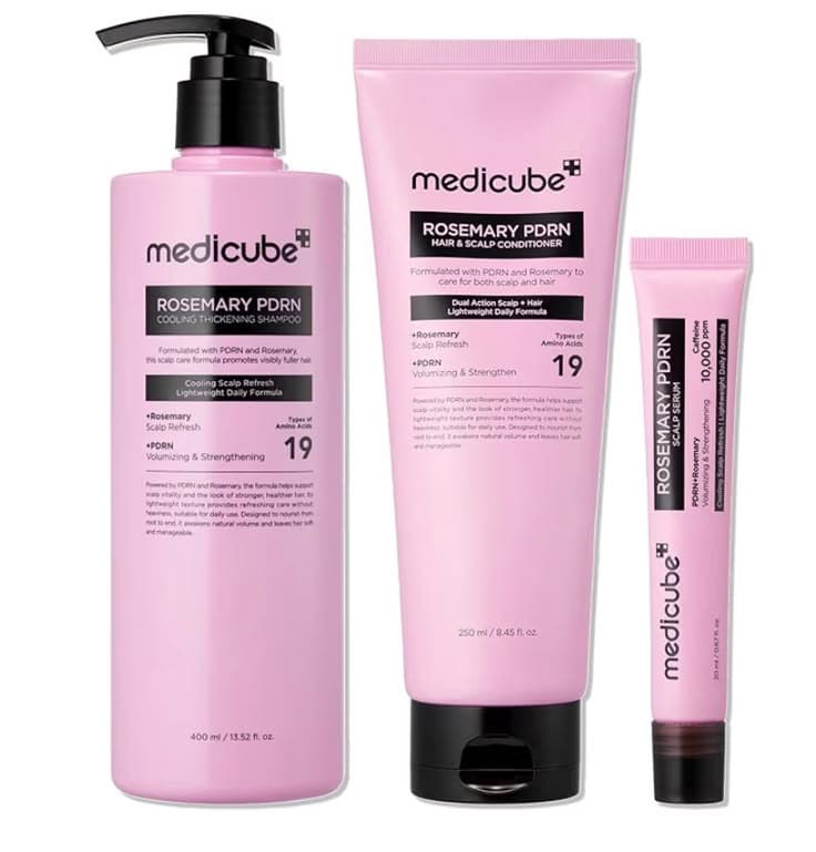 مجموعة إكليل الجبل للعناية بفروة الرأس- Medicube